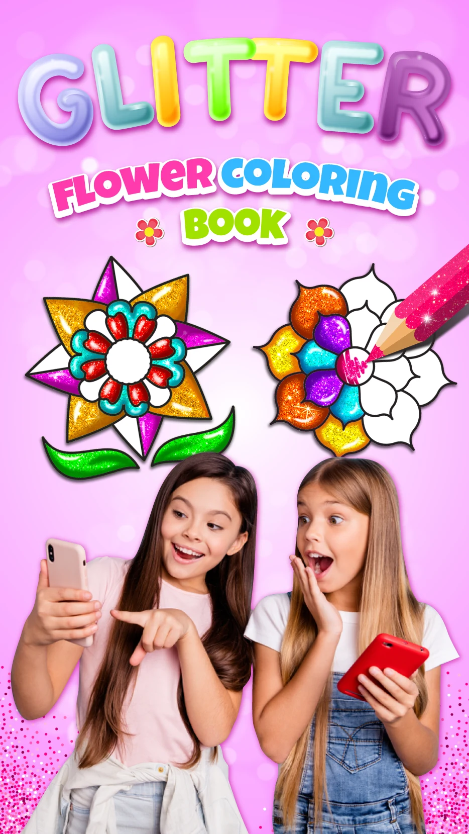 Rainbow Flower Coloring and Dr screenshot